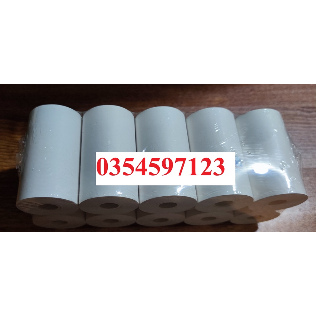 [Combo 5 cuộn] GIẤY IN NHIỆT MÁY ĐIỆN TIM 3 CẦN CONTEC ECG 300G | GIẤY ĐIÊN TIM CHO MÁY 3 CẦN CONTEC