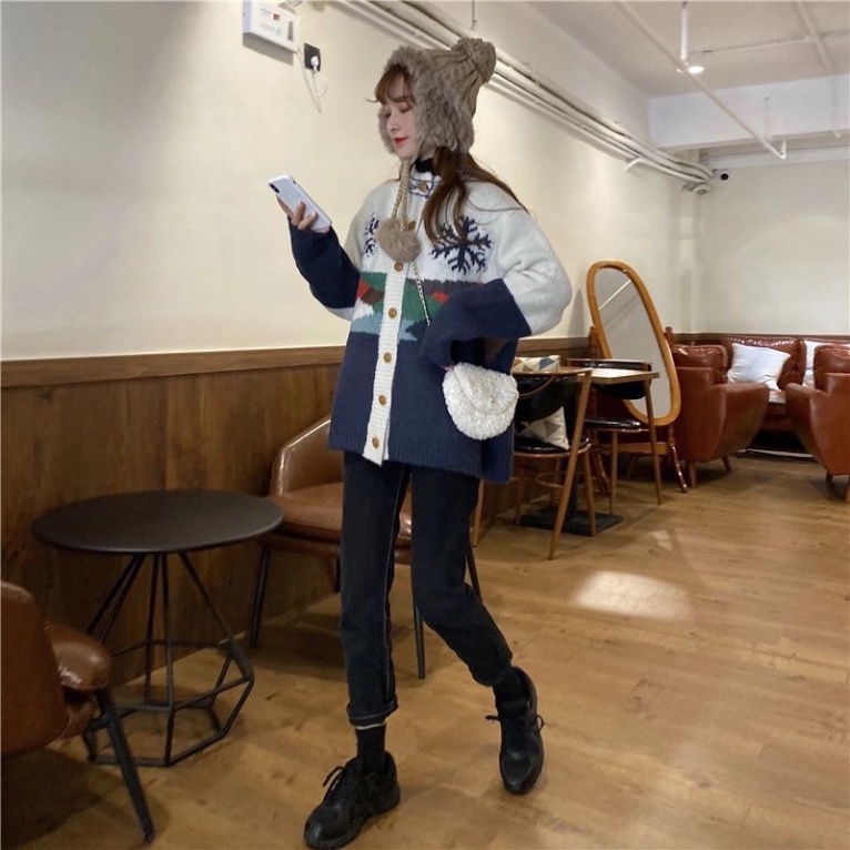 Áo Gile Len, Áo CarDiGan Nữ Thời Trang Hàn Quốc Hàng Dệt Kim Form Chuẩn cá tính | BigBuy360 - bigbuy360.vn