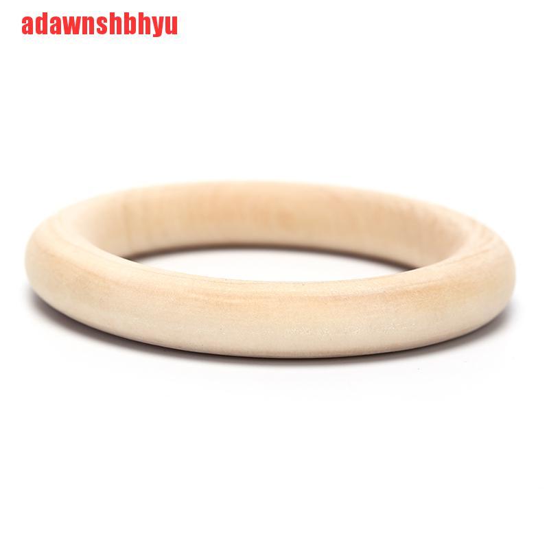 1 Túi Hạt Gỗ Tròn Tự Nhiên Dùng Làm Trang Sức DIY