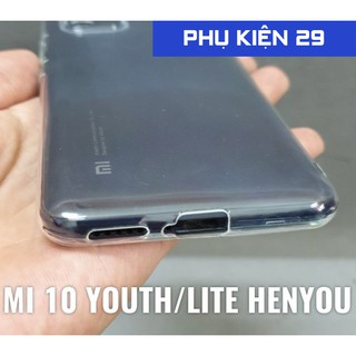[Xiaomi Mi 10 Youth/Lite] Ốp lưng silicon dẻo cao cấp Henyou