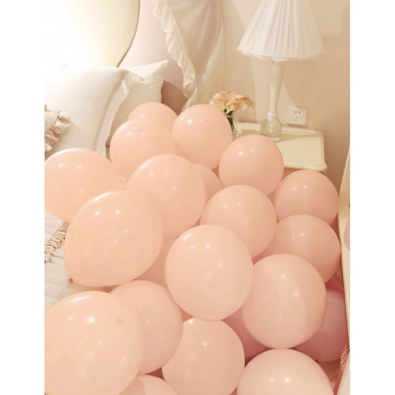 🎈SET 100 quả bong bóng màu PASTEL[ Macaron] 🎈10inch cực đẹp dùng để trang trí sinh nhật(HPBD),bóng pátel, bóng sữa