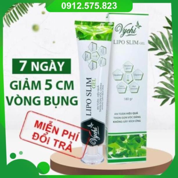 [CHÍNH HÃNG] Kem tan mỡ, giảm mỡ bụng sau sinh  Lipo Slim - Vychi chiết xuất 100% thiên nhiên lành tính và an toàn