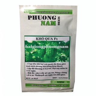 10H - HẠT GIỐNG KHỔ QUA