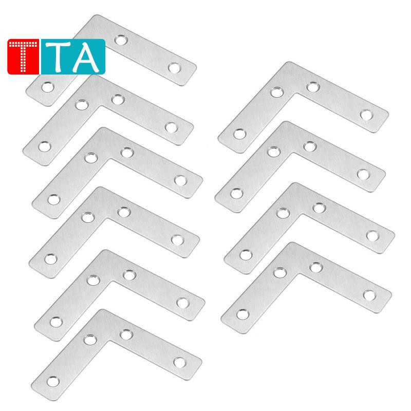 10 L-Shaped Angle Bracket Repair Angle Steel Reinforced Steel Plate