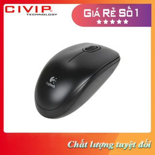 Chuột Có Dây Logitech B100 - Hàng chính hãng