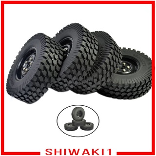 [Shiwaki1] 4x Lốp Cao Su RC Cho Tỉ Lệ 1 / 10 CC01 D90 RC Sở Thích Đồ Chơi Nâng Cấp Accs