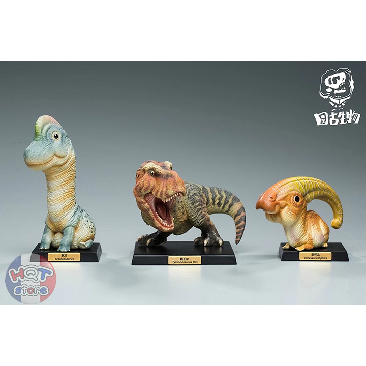 Mô hình khủng long T-Rex / Brachiosaurus / Parasaurolophus ANIMAL PLANET Baby Chibi
