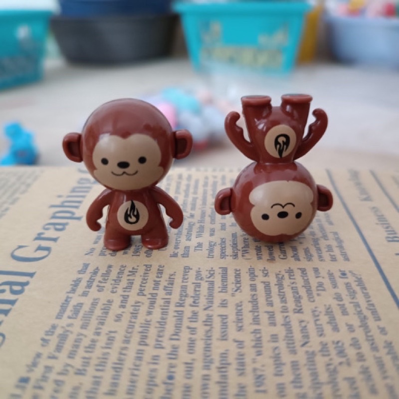 Đồ chơi lật đật mini có chân nhiều mẫu 3.6*3cm DUASHOP.