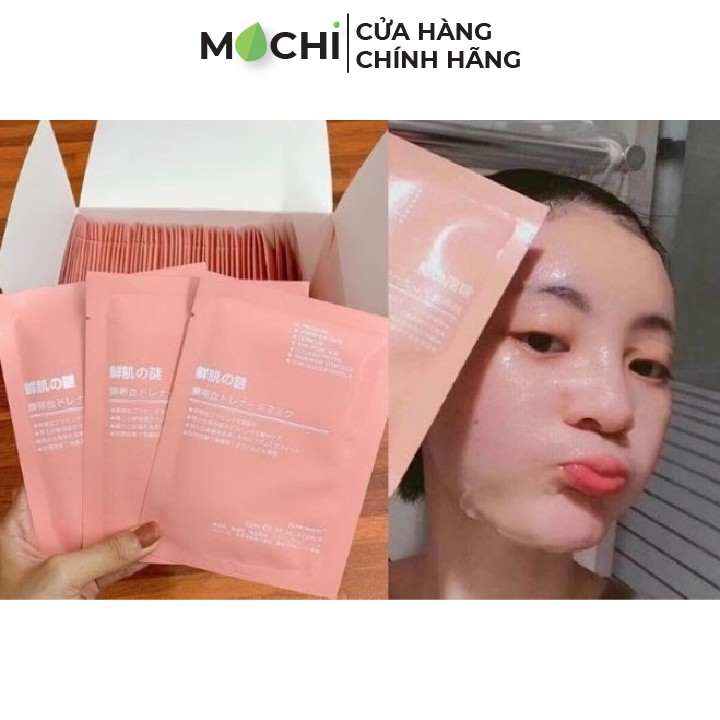 Mặt Nạ Nhau Thai Cừu Tế Bào Gốc Nhật Bản Stem Cell Rwine Beauty Trẻ Hóa, Trắng Da, Dưỡng Ẩm Chính Hãng - MOCHI SHOP