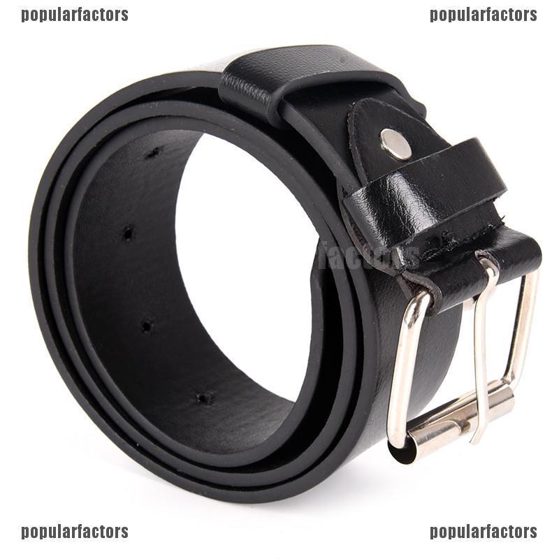 Thắt Lưng Da PU Khóa Kim Loại Cỡ Lớn Phong Cách Cổ Điển