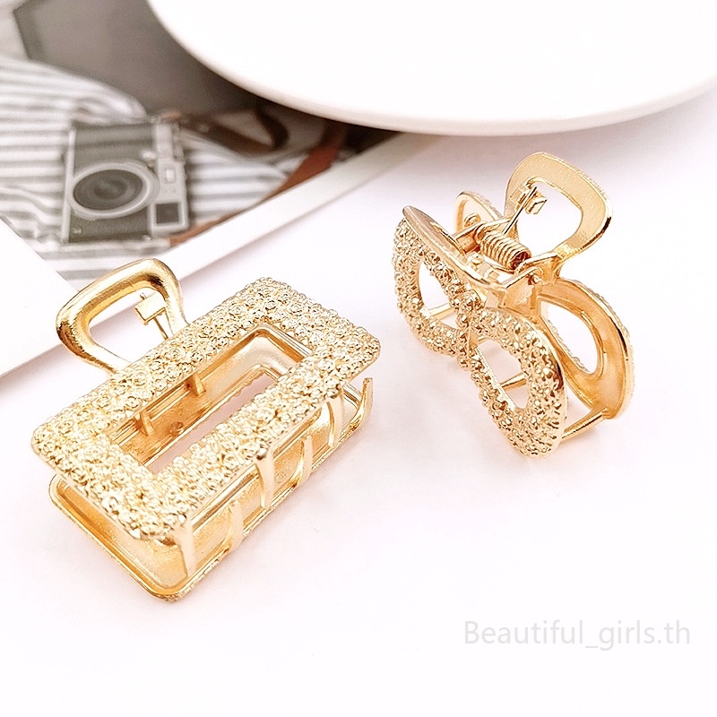 Kẹp Tóc Hình Nơ Trái Tim Bằng Kim Loại Phong Cách Hàn Quốc Thời Trang