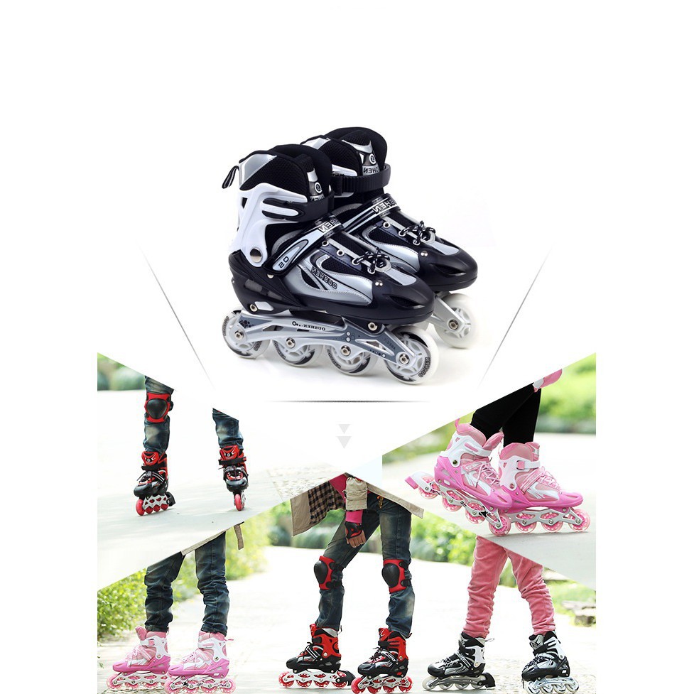 SALE Giày trượt patin bánh xe phát sáng, OUSHEN ( bảo hành 3 tháng ) Xịn | Sale Rẻ | Có Sẵn 2020 .