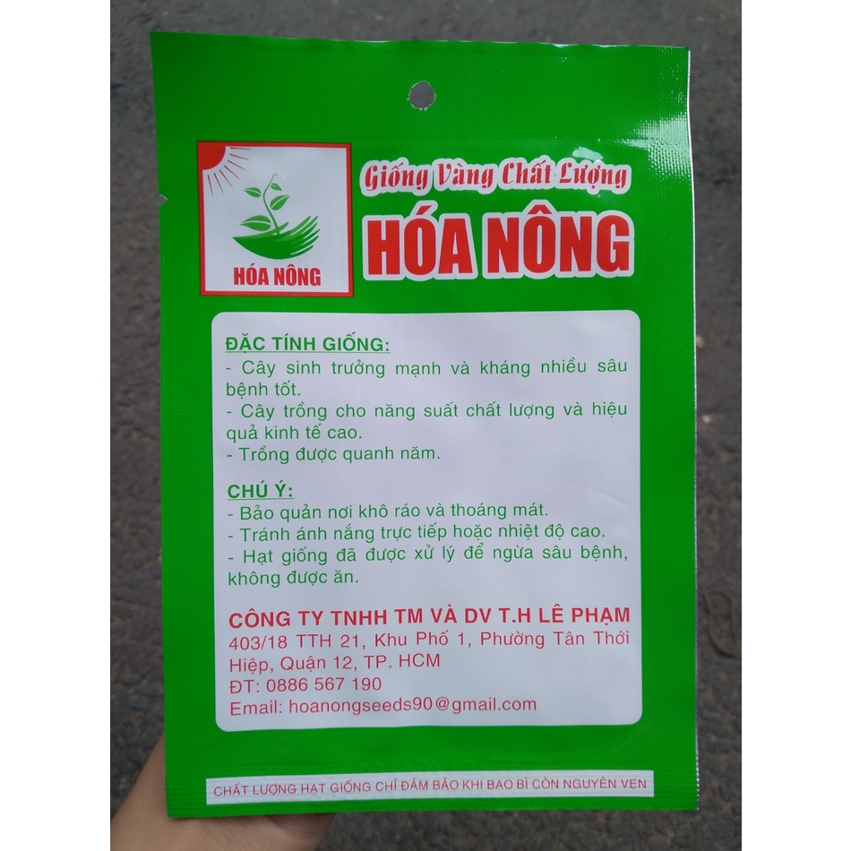 Hạt Giống Bẹ Xanh Mỡ HN - 25 Gói 25G