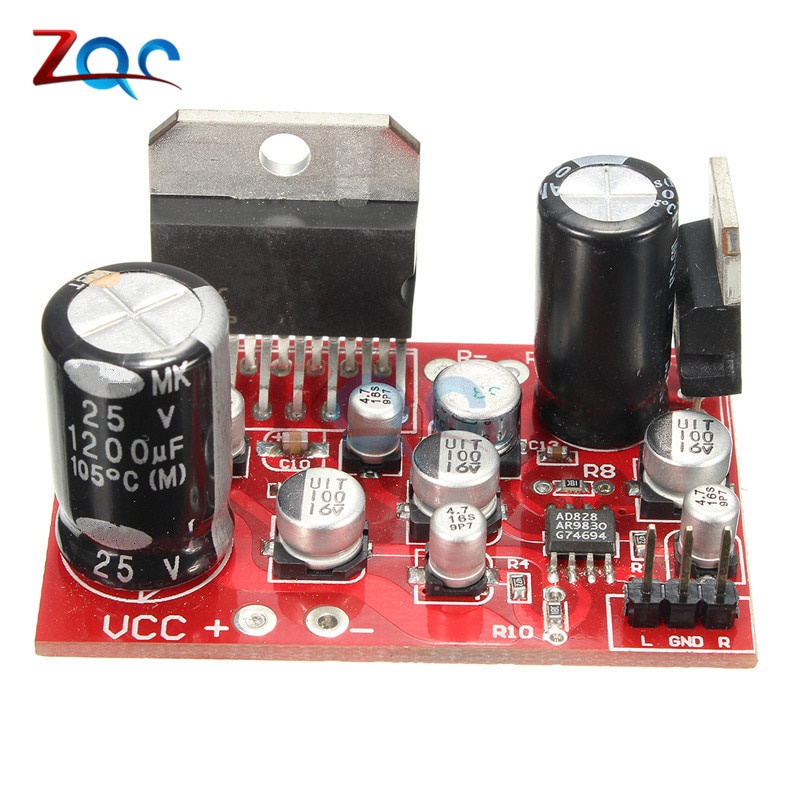 Bảng Mạch Khuếch Đại Âm Thanh DC 12V TDA7379 38W+38W w/AD828 NE5532 Chất Lượng Cao