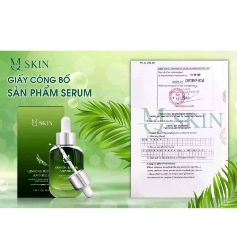 Serum Căng Bóng Da MQ Skin Chính Hãng