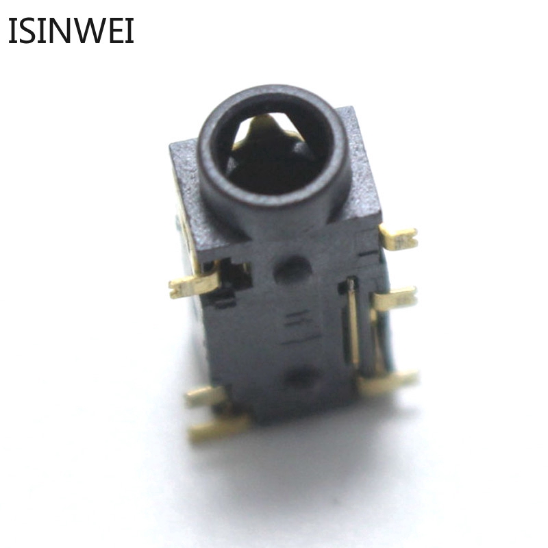 Bộ ổ cắm giác tai nghe 3.5mm PJ-342 6 chấu SMD 3+3 mạ vàng