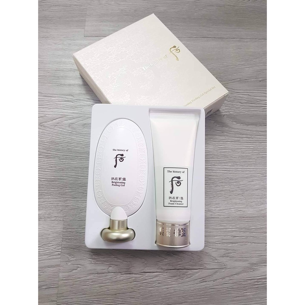 Tẩy tế bào chết Whoo Brightening Peeling Gel làm sáng da