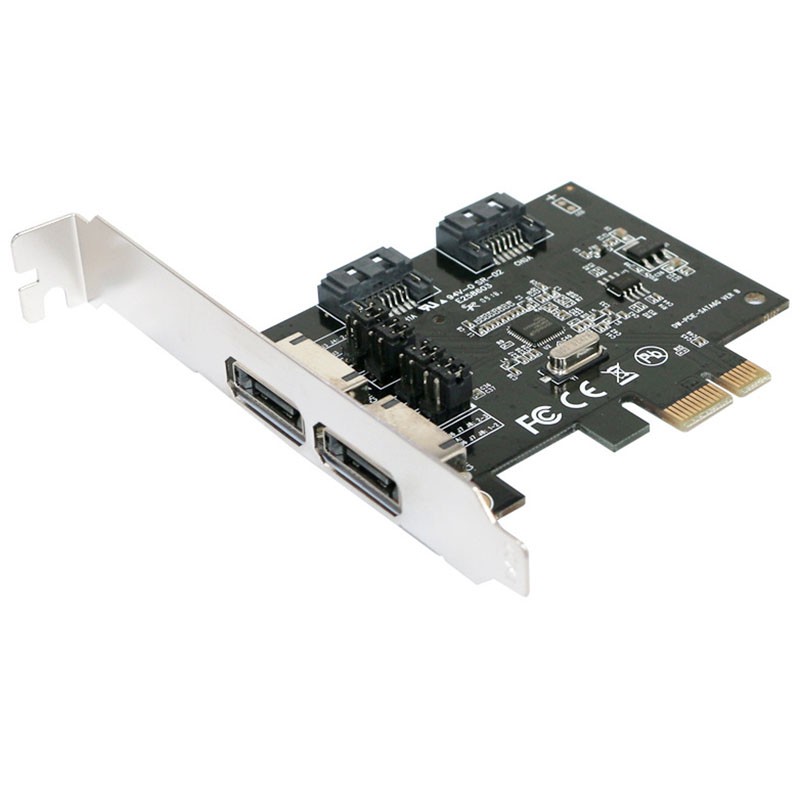 Thẻ Cứng Mở Rộng Pci-E Sang Sata Iii 6g Esata3.0 Asm1061 | BigBuy360 - bigbuy360.vn