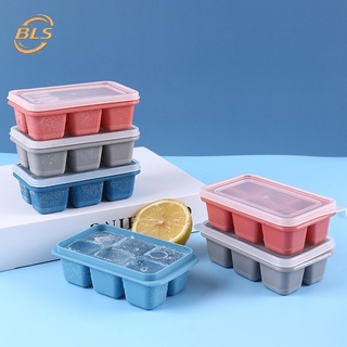 Khuôn làm đá viên/bánh pudding/thạch có nắp diy cho nhà bếp