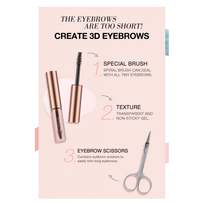 Kem tạo kiểu lông mày O.TWO.O không dễ nhòe tiện dụng
 | BigBuy360 - bigbuy360.vn