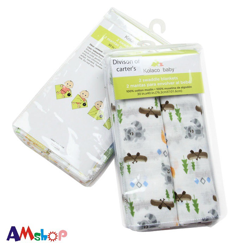 CHĂN XÔ CARTER 76X102 (SET 2C)