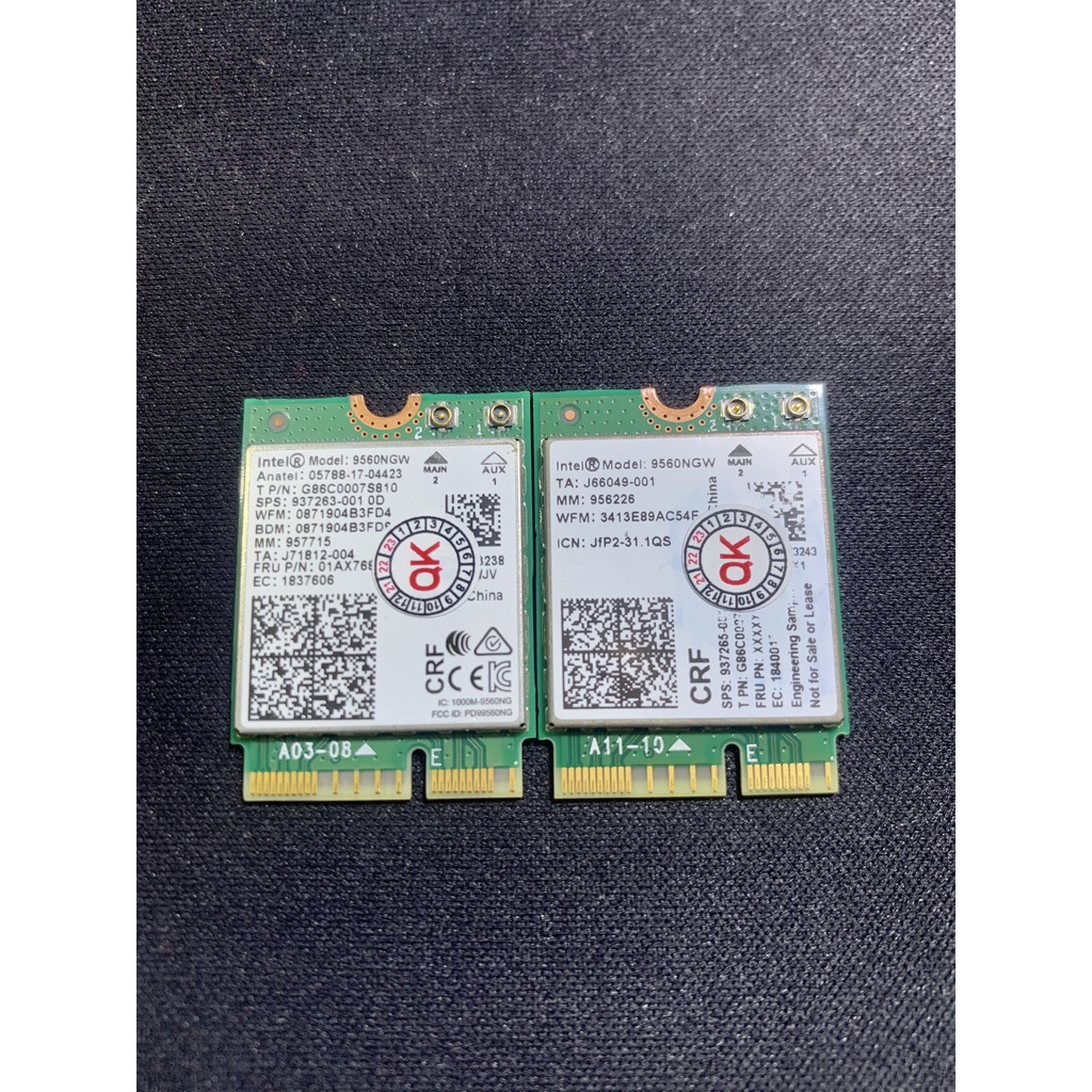 Card WiFi Intel 9560 AC CNVI M.2