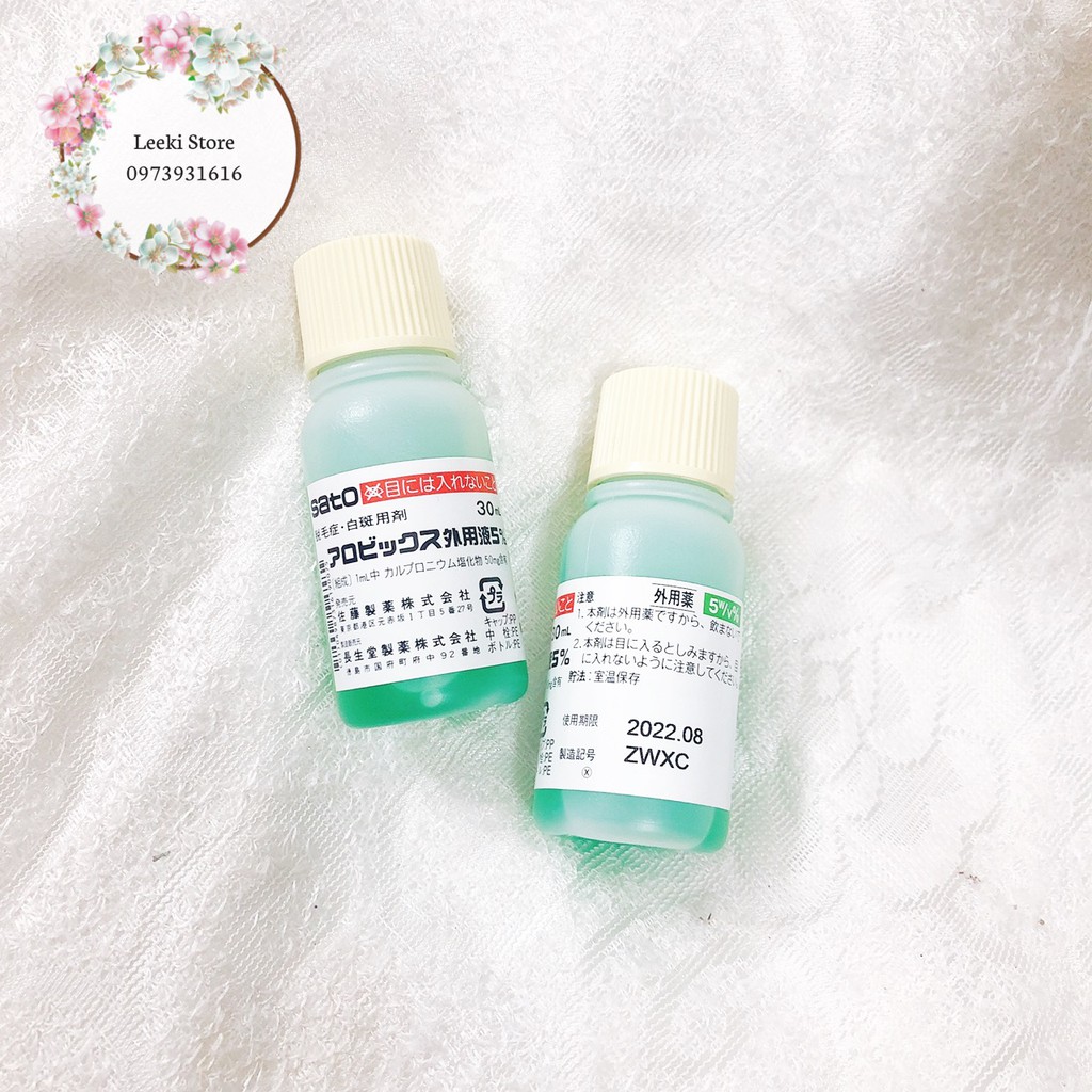 Tinh chất kích thích mọc tóc thảo dược Sato Nhật Bản 30ml