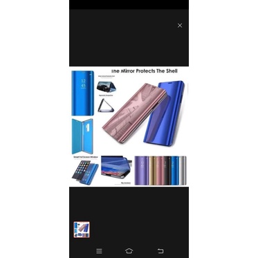 Ốp Điện Thoại Nắp Lật Tráng Gương Cho REDMI 7A REDMI NOTE 7 REALME 3 PRO IPHONE 6