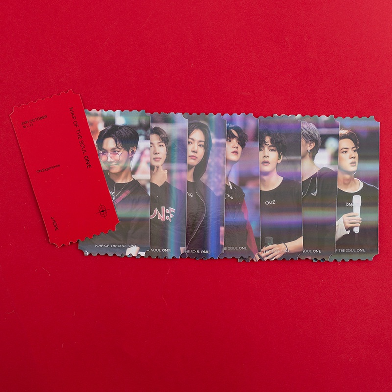 Photocard nhóm nhạc BTS - photo card BTS  - MOST ON:E concert - hàng unoff
