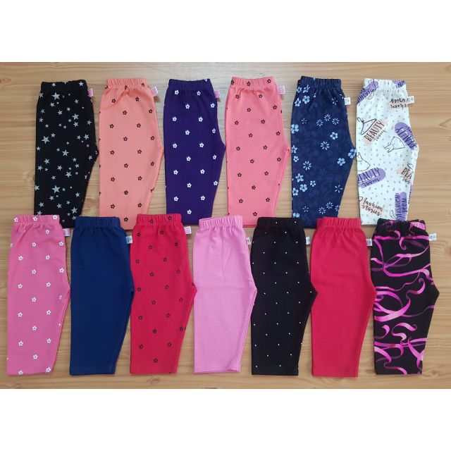 Quần legging lửng bé gái