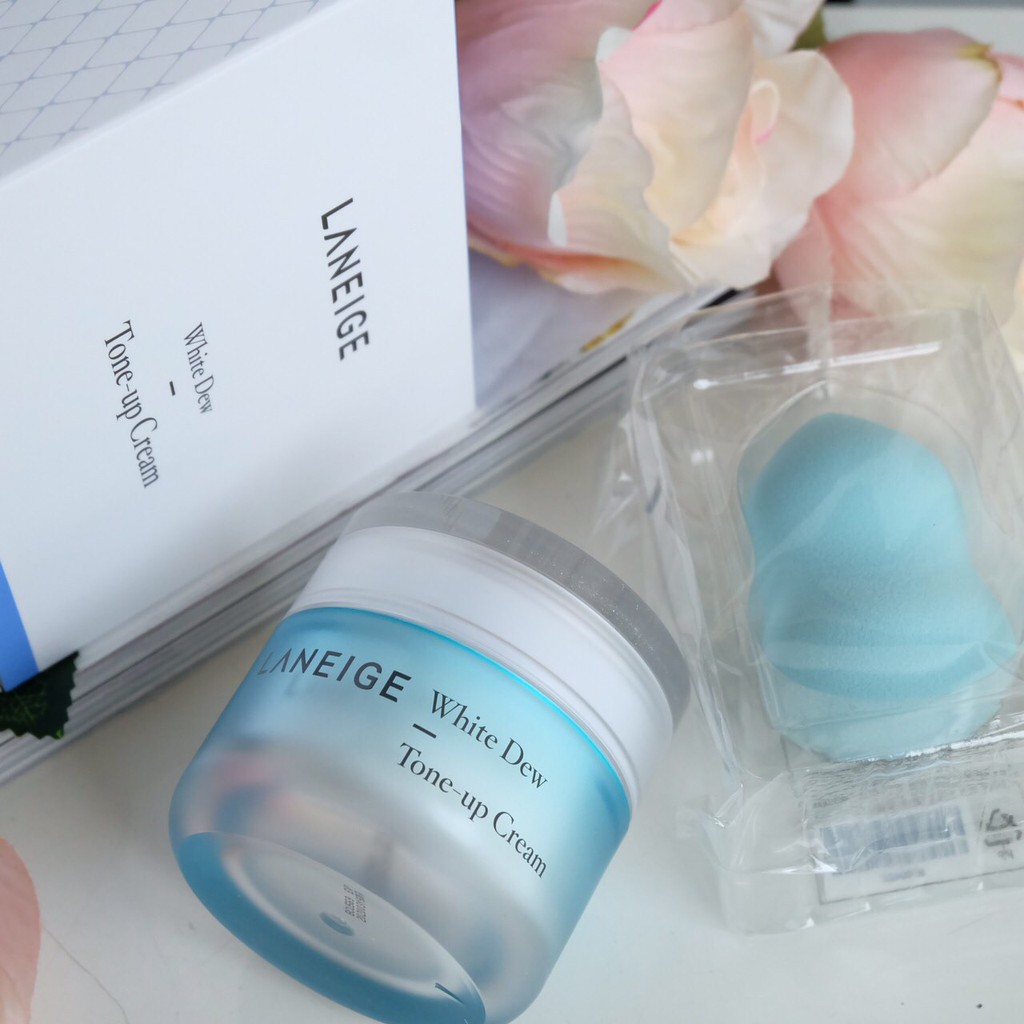 Kem Nâng Tone, Dưỡng Trắng Da Laneige White Dew Tone Up Cream