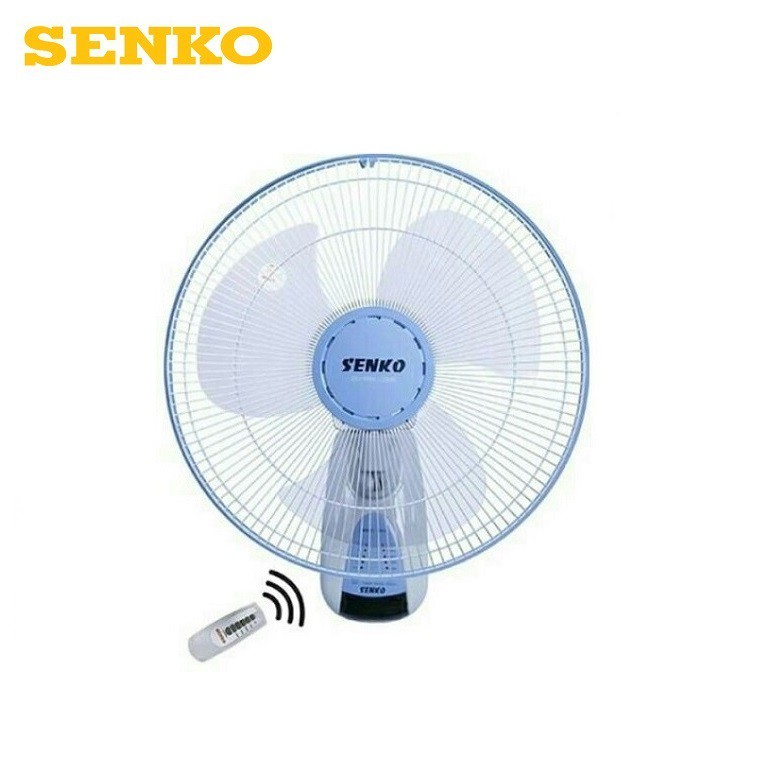 QUẠT TREO TƯỜNG ĐIỀU KHIỂN TỪ XA SENKO TR1628 ( HẸN GIỜ TẮT - 3 TỐC ĐỘ - 2 CHẾ ĐỘ GIÓ - ĐÈN SÁNG BAN ĐÊM )