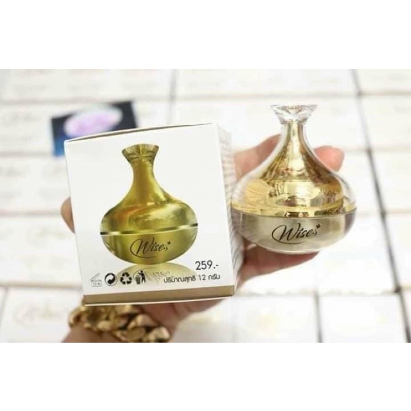 01 Hũ Kem Chống Nắng Wises Nano Collagen 10gr Chính Hãng Thái Lan