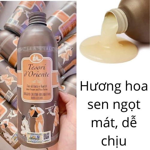 Sữa tắm lưu hương hương nước hoa Tesori D' Oriente 500ml ST01