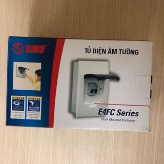 Tủ điện nhựa âm tường 2/4 Module SINO