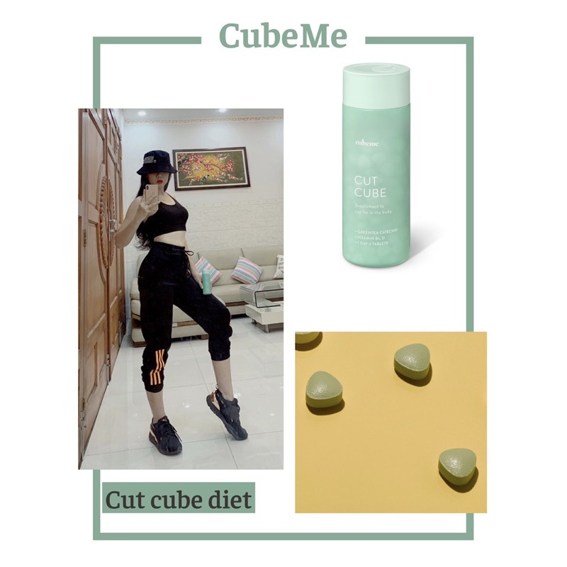 { CUT CUBE / CUBEME } Vitamin giảm cân nhập khẩu Hàn Quốc