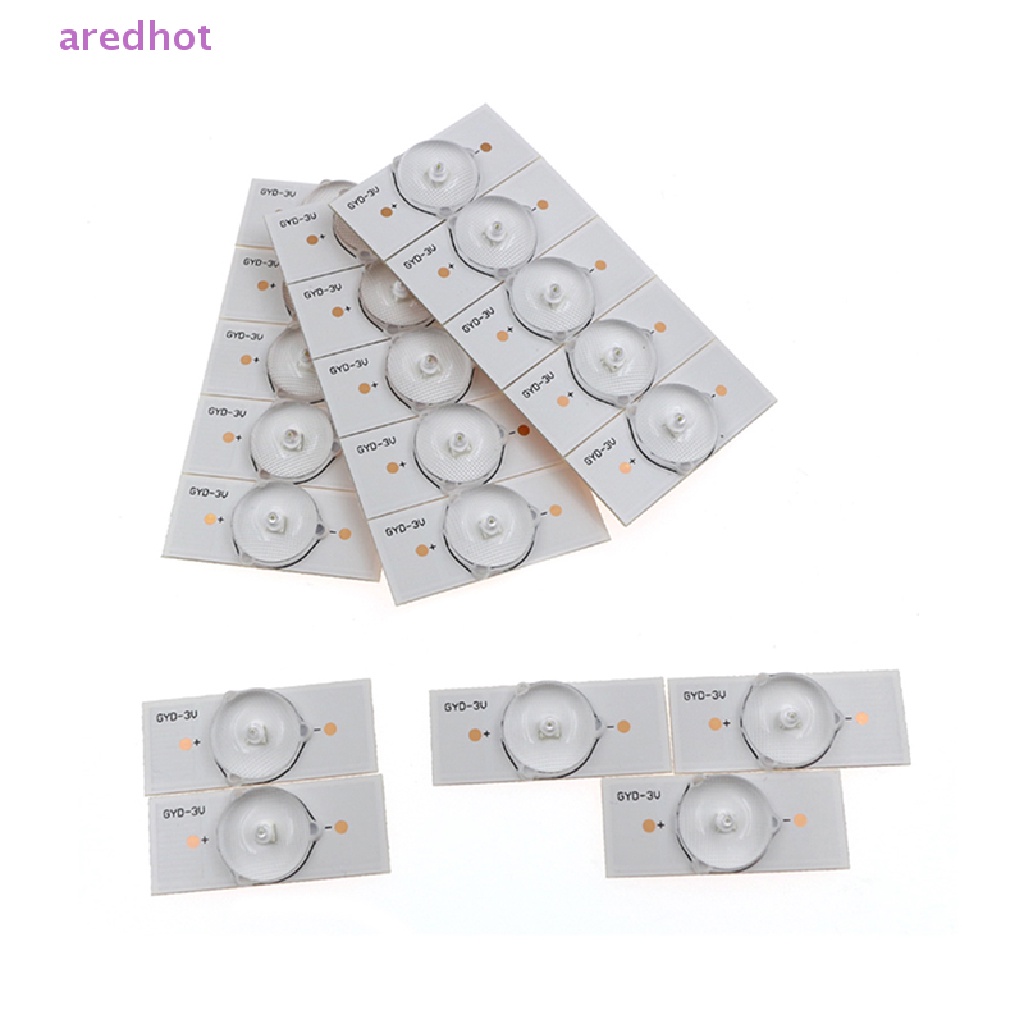 Set 20 Đèn LED 6V SMD Có Thanh Kính Quang Học Dùng Để Sửa Chữa TV LED 32-65 inch Mới