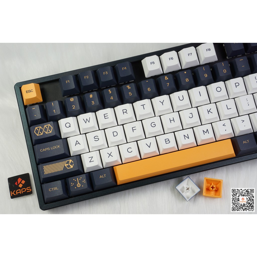 [ Hàng Hot ] Keycap VIRTUAL WAR - CHERRY - Thick PBT - Dyesub - 141 nút cho bàn phím cơ (Filco, Leopold, IKBC, Edra, key