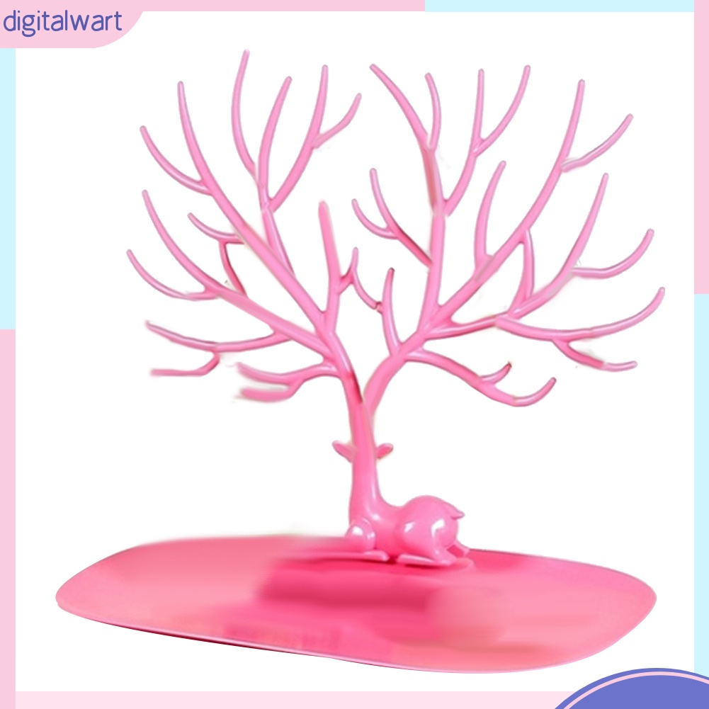 Giá Đỡ Trưng Bày Trang Sức Thiết Kế Hình Chú Hươu / Cây Cối Độc Đáo