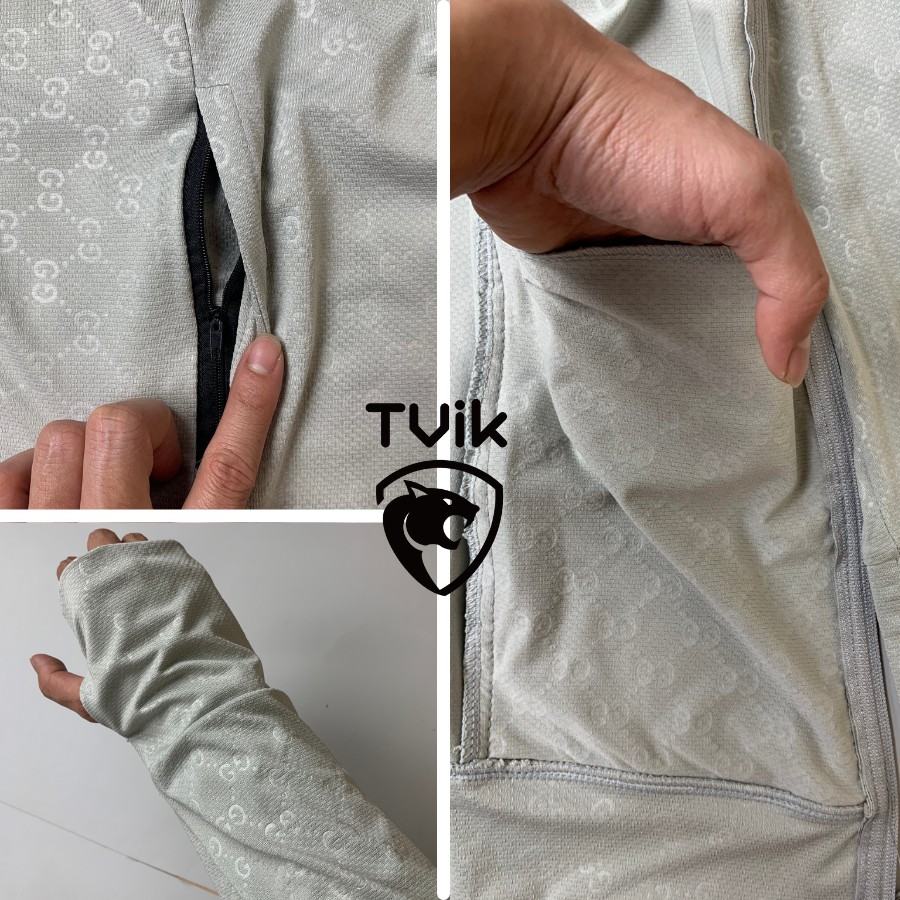 Áo chống nắng nam thời trang họa tiết Gucci cao cấp mới nhất TVIK - TV24 | BigBuy360 - bigbuy360.vn