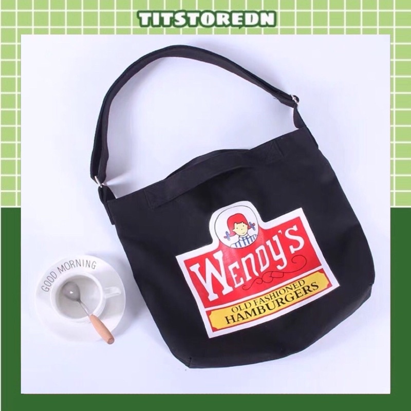 Túi đeo chéo form ngang MHL Wendy ulzzang (có sẵn)