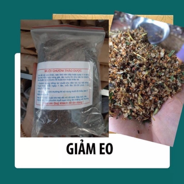 Muối chườm bụng
