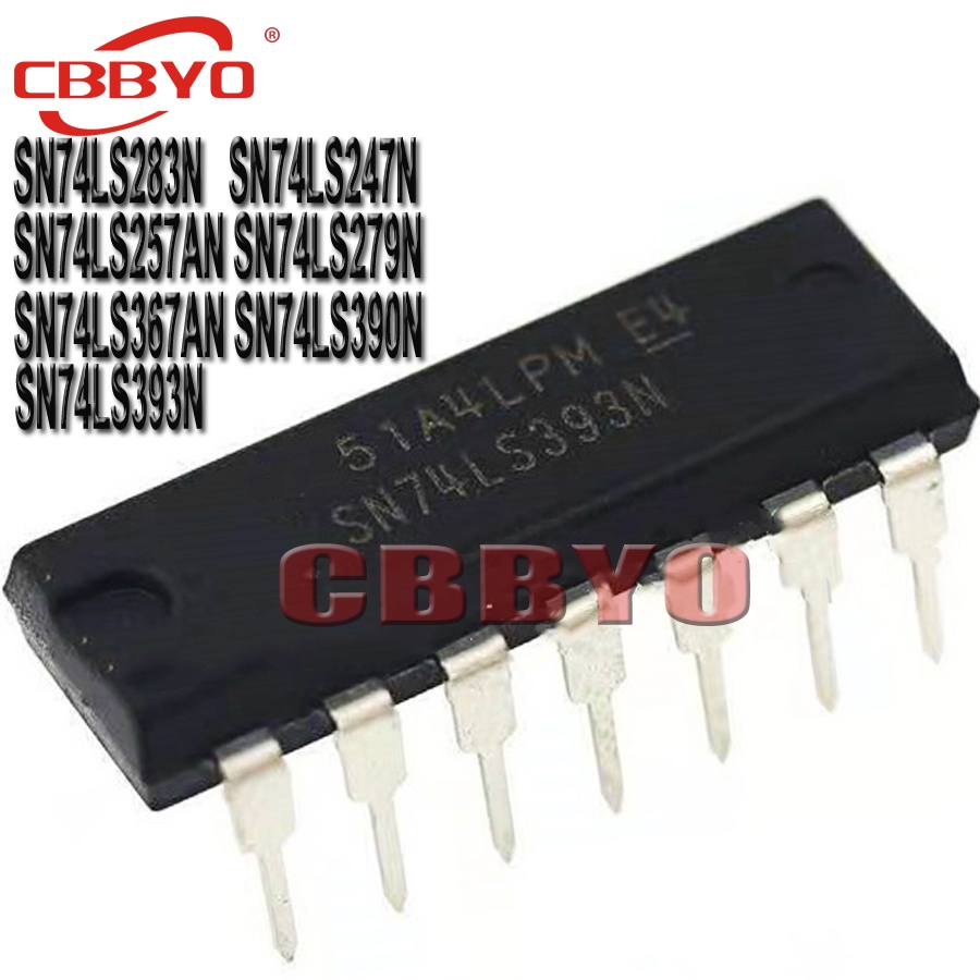 5 Chiếc HD74LS283P DIP-16 74LS283 SN74LS283N SN74LS247N SN74LS257AN SN74LS279N SN74LS367AN SN74LS390
