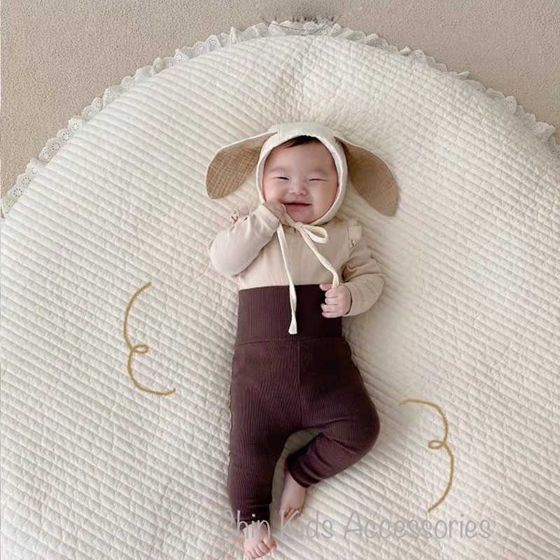 Quần cạp cao thun gân mỏng mềm mại cho bé mỏng vừa