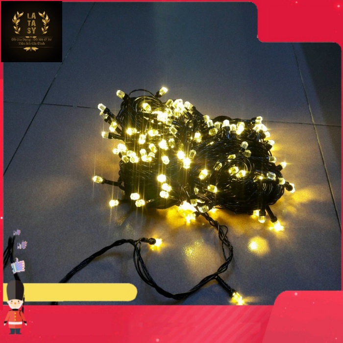 Đèn Led Nháy Cao Cấp Nhiều Màu Dài 50M