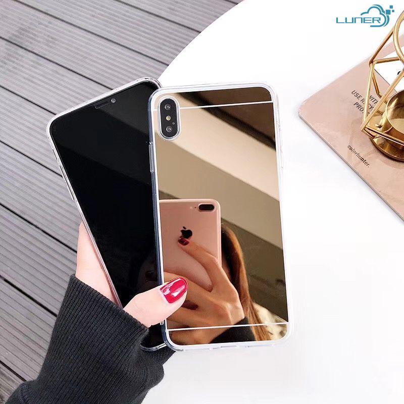 Ốp điện thoại tráng gương thời trang thích hợp cho IPHONE 6 6S 6PLUS 6SPLUS 7 8 7PLUS 8PLUS SE 2020 X XS XR