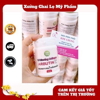 Kích trắng Arbutin Colagen chuẩn Thái , nguyên liệu, công thức làm kem trộn trắng da body
