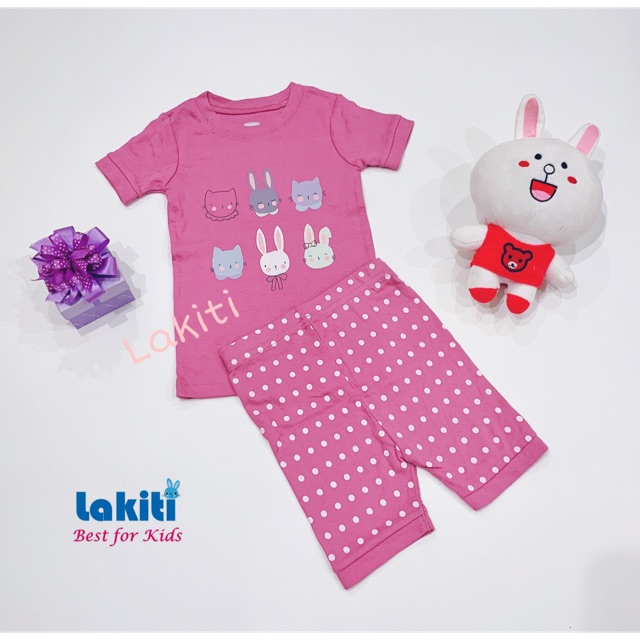 Bộ thun bé gái Old Navy xuất dư