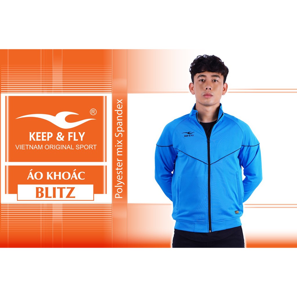 Áo khoác thể thao Keep &amp; Fly chính hãng | 6 màu