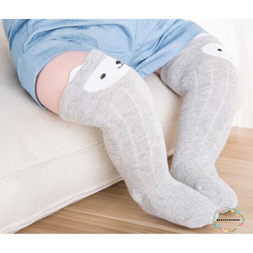 Vớ cao chất liệu cotton xinh xắn cho bé